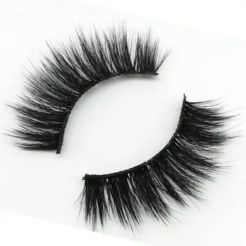 

Wholesale 30 pairs/lot 3D mink eyelashes luxury false faux lashes handmade volume extension natural long thick LOVE THANKS F19