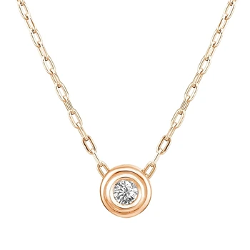 

Gold necklace 585 with stones: Diamond