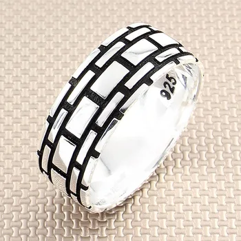 

Men Silver Bands Ring Men Wedding Ring Made In Turkey Solid 925 Sterling Silver