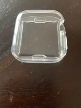 Funda para reloj Apple Watch 6/5/4 40MM 44MM suave 360 Delgado claro de TPU Protector de pantalla para Apple Watch series 3/2/1 38MM 42MM