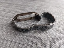 Para Xiaomi Mi banda 5 de la correa de Metal de acero inoxidable para Xiaomi Mi banda 4 6 pulsera Correa Mi banda 3 6 Correa pulseras