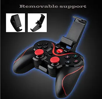 

Knob GAMES controller BLUETOOTH GAMEPAD for ANDROID TV BOX mobile TABLET black COLOR