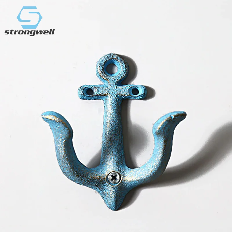 

Anchor Model Iron Ornament Wall Decoration Home Decoration Resin Home Decoration Accessories Furnishing Craft Wall Hook