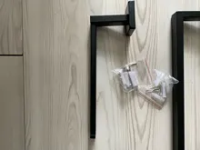 Toilet-Paper-Holder Towel-Bar Bathroom-Hardware-Set Black Robe Hook ELLEN EL990S Matte