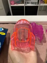 Bed-House Hamster Mice Cage Gerbil Rodent Small-Pet Bath-Room Plastic Transparent Cute