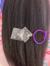 Extensión de coleta sintética resistente al calor, cabello liso rizado con peines de plástico, 16 -24, todos los colores disponibles