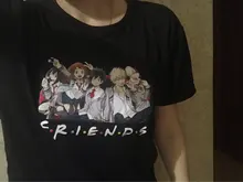 Camisetas cuello redondo manga corta Camiseta 2020 nueva mujer T camisa camisetas Anime Academia My Hero de verano de las mujeres camiseta