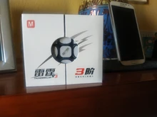 QiYi-cubo mágico sin etiqueta magnético Thunderclap V3 M 3x3x3, rompecabezas profesional, imanes de velocidad, 3x3