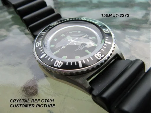 Couvercle Arrière étanche En Acier Inoxydable Pour Montre - Compatible 40mm SUB / 39.5mm Rétro - Neuf