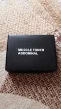 Estimulador muscular de entrenamiento abdominal, electroestimulador de músculos, EMS, equipo de entrenamiento para fitness y ejercicio de gimnasia en casa