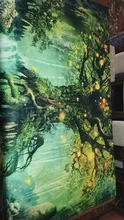 Tapestry Castle Trippy Mushroom Fantasy-Decor Wall-Hanging Forest Dorm Butterfly Colorful