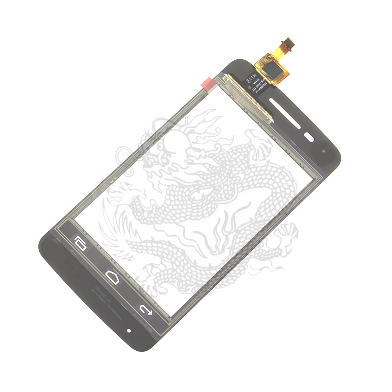 Для Alcatel OT 4007D OT4007 сенсорный экран панель дигитайзер Переднее стекло объектив сенсор аксессуары с гибким кабелем