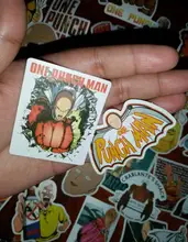 Pegatinas de Graffiti de la serie ONE PUNCH MAN para portátil, Maleta, motocicleta, refrigerador, accesorios de coche, pegatina de estilo de juguete, 49 unids/lote