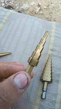 Step-Drill-Bit-Set Hole-Cutter Core Titanium-Coated Wood 4-12mm Metal HSS Straight Groove