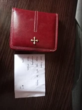 Billeteras delgadas con grabado de nombre para mujer, Mini tarjetero de cuero PU, diseño corto, monedero de moda, 2020