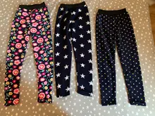 Pantalones de otoño e invierno para niñas, mallas que mantienen el calor, pantalones de lápiz gruesos para niñas de 2, 3, 4, 5, 6, 7 y 8 años