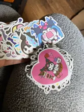 Pegatinas de Anime de dibujos animados, pegatinas de grafiti, diario, equipaje, portátil, PVC, impermeables, 10/30/50/100 Uds.