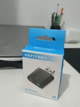 Headphone-Adapter Speaker Computer Audio-Interface Laptop Sound-Card PS4 Vention Usb