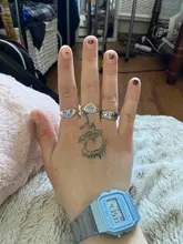 Anillos creativos de cara llorando para mujer, nueva moda femenina, anillo ajustable, joyería de Bar para mujer, joyas del Club nocturno, regalos