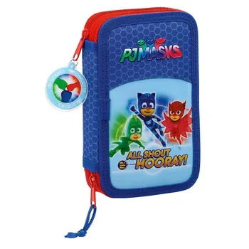 

Plumier Pjmasks Double 28pz 12,5x4x19,5 cm.