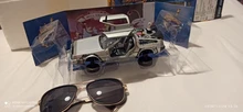 Car Welly Alloy-Model Metal-Toy Gift-Collection Back-To-The-Future-Time-Machine Delorean