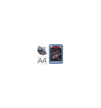 

Frame holder ads TARIFOLD MAGNETO DIN A4 with 4 magnetic bands on the back COLOR blue PACK of 2 PCs
