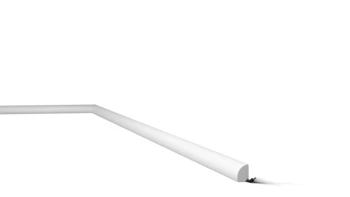 

Skirting/socket decorative I use white NMC WALLSTYL®FL6 19X12X2000mm water resistant polystyrene and bangs 2 meters