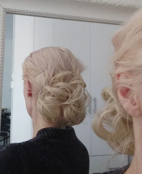 Syntetisk rörigt hårbulle Chignon Scrunchies Falska hårband Fläta Elastisk hårstrå Svans för kvinnor Syntetisk inpackning Lockig hästsvans