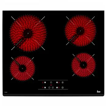 

Glass-Ceramic Hob Teka TZ6418 60 cm Black (4 Cooking areas)
