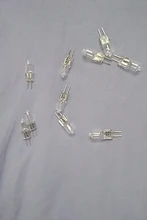 10pcs 12V 5W/10W/20W/35W/50W G4 light bulbs inserted beads crystal lamp Halogen Lamps