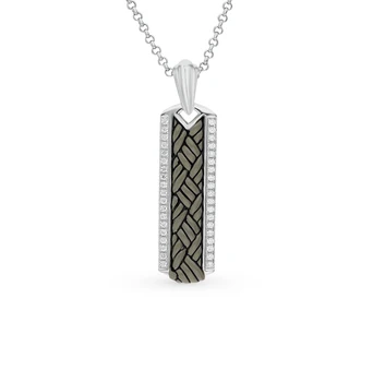 

Silver Pendant with cubic zirconia sunlight sample 925