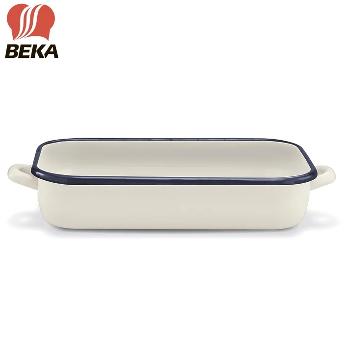 14930324 KF Boheme blue oven tray 32cm FRONT HR