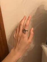 DoreenBeads-anillos de moda para hombre, Color plata, aleación de acero, estilo pulpo Vintage, Patrón Irregular, accesorios, 1 ud.