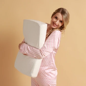 

Orthopedic pillow with memory plus memory effect (60*40*13 cm) ecosapiens, pillow for sleep, 2 rolls, memory effect
