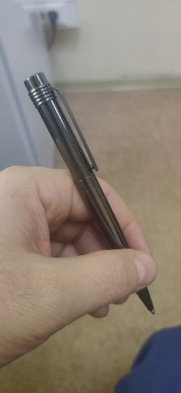 3pc office school student classic wave stripe Gun gray Writing Ballpoint Pens 