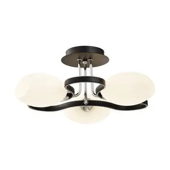 

Cl131132 octave dark + chrome chandelier