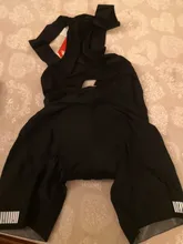 RION elástico interfaz®Pantalones cortos con pechera para Ciclismo para Hombre, medias acolchadas para bicicleta de montaña o carretera