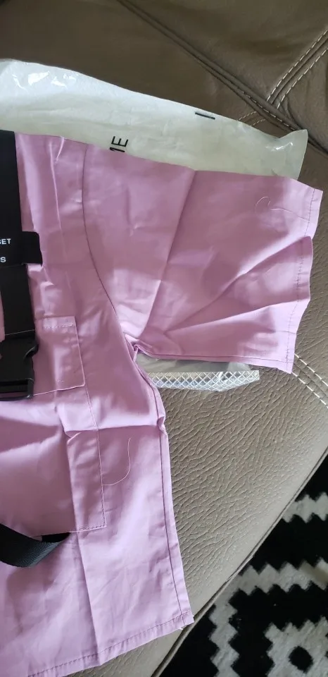 Harajuku Pastel Goth Punk Set Pants and Shirt with Tie photo review