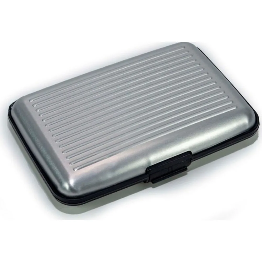 

Bundera Credit Card Holder Aluminum Metal Multi-eyed Card Organizer Wallet
