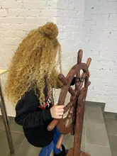 FASHION IDOL-mechones de pelo rizado Afro, extensiones de cabello sintético de Color rubio 613, Color natural, 6 uds., 20, 22 y 24 pulgadas