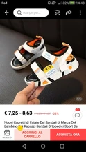 Nuevas sandalias de verano para niños, sandalias ortopédicas para niños pequeños, sandalias para bebés, zapatos, tallas 22-31