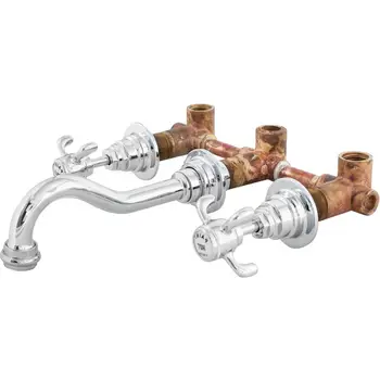 

Sink mixer Ornellaia two-vented built-in color Chrome