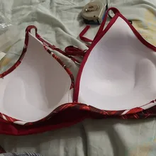 Swimwear Women Swimsuits Bikinis-Set Bathing-Suit Biquini Beach-Wear Leaf-Print Riseado