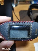 Funda de cuero para llaves de 2 vías, nuevo estilo, sistema de alarma para coche, de seguridad en dos sentidos, versión rusa