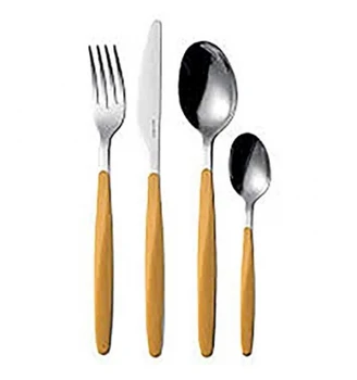 

Flatware set 24 PCs My Fusion ochre