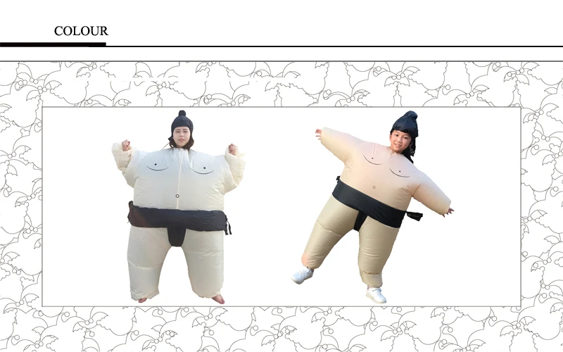Fan Operated Inflatable Kids Sumo Suits Costume Sumo Wrestling Outfit Halloween Purim Blow Up Costume Party Christmas