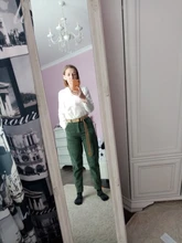 Blouses Shirts Spring Casual Tops Long-Sleeve Foxmertor Women 100%Cotton Pocket Blusas