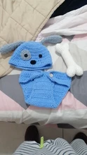 Photography Dog-Costume-Set Studio Newborn Knitting Cute Lovely