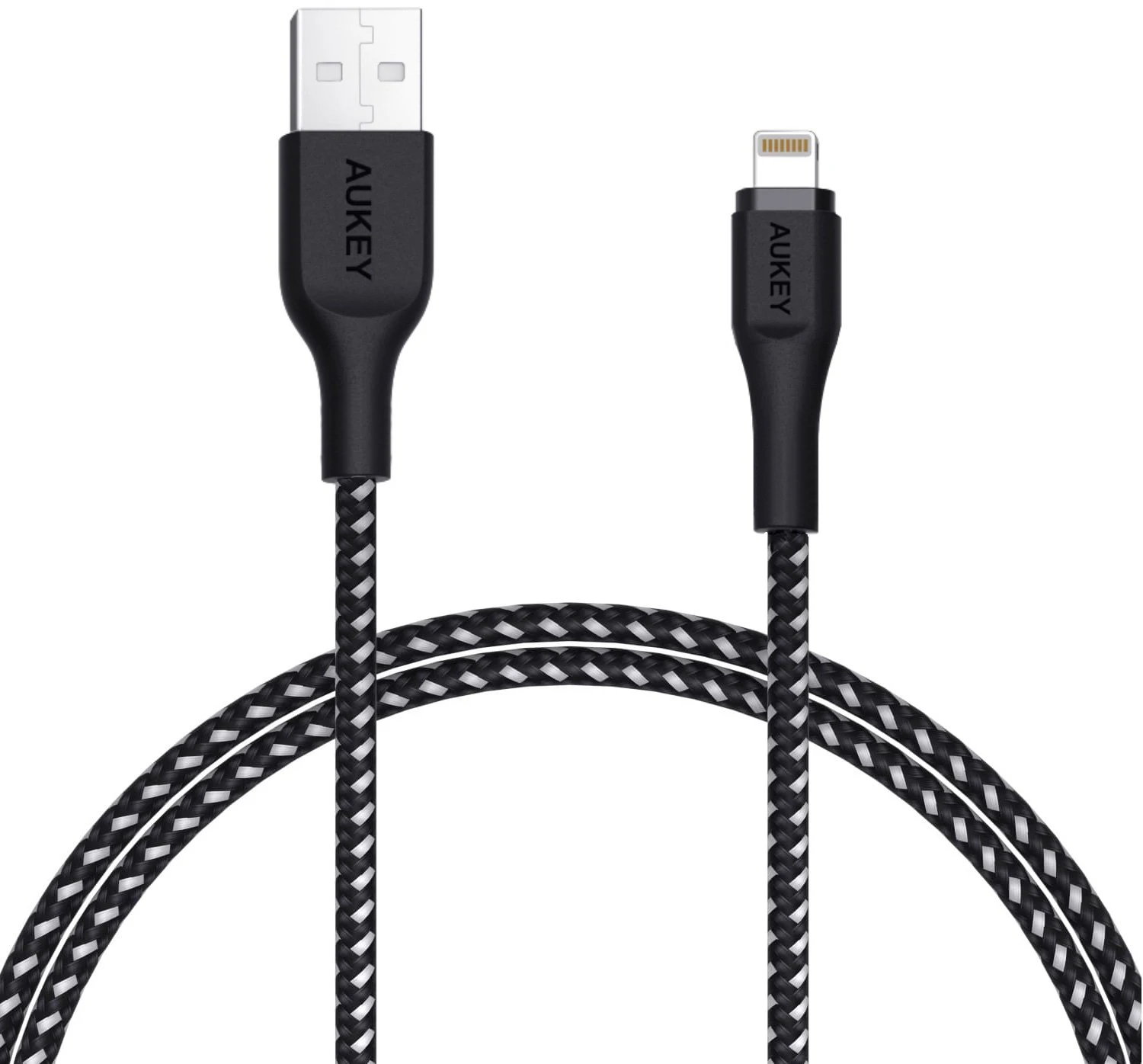 Кабель для iPod iPhone iPad Aukey CB-AL1 USB to Lightning 1.2m (Black) | Электроника
