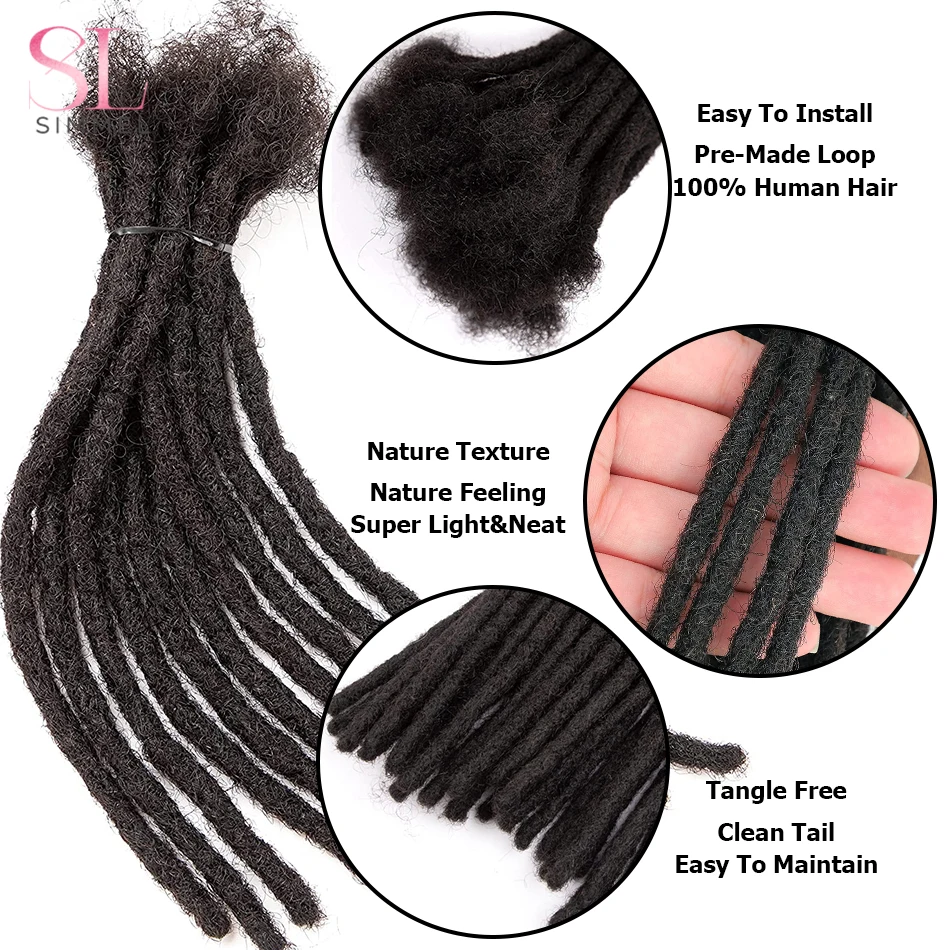 Hair Remy Brazilian Locs Bulk Kinky Straight Cabelo Humano para Trança